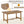 U_STYLE 5-Piece Outdoor Acacia Wood Dining Set