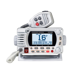 Standard Horizon GX1850 Fixed Mount VHF - NMEA 2000 - White - TRAPSKI
