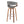 Vintage Mod - Mid Century Modern Fixed Height Barstool With Swivel With Round Footrest (Set of 2)