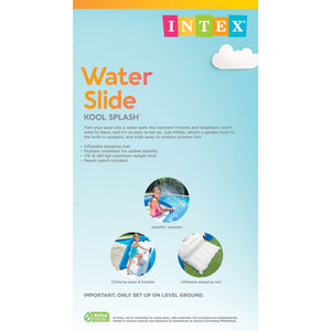Intex Kool Splash Inflatable Play Center Swimming Pool Water Slide (2 Pack)