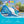 Intex Kool Splash Inflatable Play Center Swimming Pool Water Slide (2 Pack)