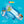 Intex Kool Splash Inflatable Play Center Swimming Pool Water Slide (2 Pack)