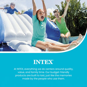 Intex Kool Splash Inflatable Play Center Swimming Pool Water Slide (2 Pack)