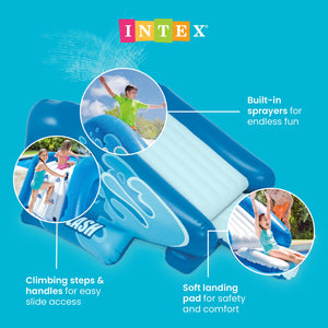 Intex Kool Splash Inflatable Play Center Swimming Pool Water Slide (2 Pack)
