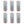 Unicel C-9410 Replacement 100 Sq Ft Pool Filter Cartridge, 155 Pleats, 6 Pack - TRAPSKI