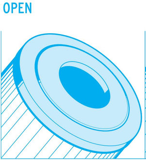 Unicel 100 Square Feet Sharp Pleats Swimming Pool Cartridge Filter (10 Pack)