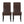 Contemporary Dining Chair With Rubberwood Legs (Set of 2)