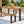 GO 3-Pieces Outdoor Dining Table With 2 Benches