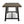 Outdoor Dining Table - Gray / Rustic Metal