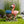 Outdoor Garden Sculpture Flamingo Flower Pot Planter