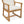 TREXM Patio Dining Table Set for 6 with Umbrella Hole