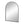 Arched Mirror With Metal Frame, Wall Mirror For Living Room Bedroom Entryway