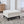 Upholstered Storage Ottoman With Reversible Lid Coffee Table With Rubberwood Legs