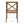 Perla Dining Chair 2-Piece Set with Cream Cushions