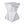Modern Geometric MGO Side Table - Hourglass Accent Table