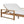 TREXM Outdoor Double Lounge Chair with 5-Position Adjustable Backrest