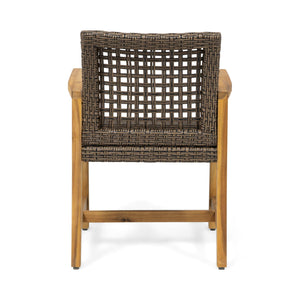 Hampton Dining Chair Set of 2 - Brown