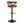 Gardenia - Contemporary Adjustable Barstool, Swivel With Rounded T Footrest (Set of 2)