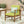 Perla Contemporary Club Chair with Water-Resistant Cushion