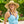 Women's Textured Stripe Double Strap Tankini Top