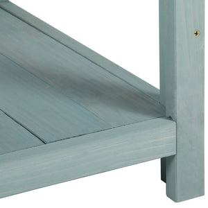 TOPMAX 65" Large Wooden Farmhouse Rustic Outdoor Potting Bench Table