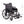 Heavy-Duty Manual Wheelchair for Adults with Double X Force Support