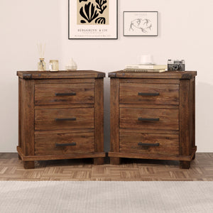 3 Drawer Nightstand
