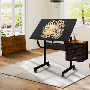 1500 Pieces Jigsaw Puzzle Metal Table Board for Adults