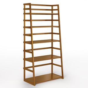 Acadian - Handcrafted Ladder Shelf Bookcase