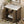 Vintage Bathroom Vanity With Ceramic Sink, Adjustable Shelves
