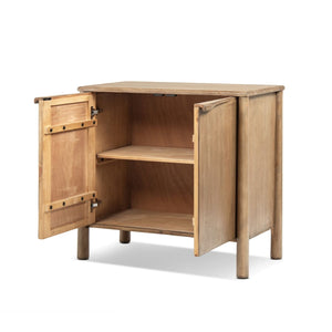 Nolan - 2 Door Accent Cabinet - Antique Brown
