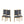 French Country Style Dining Chair with Upholstered Seating and Fluted Legs