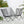 Outdoor Wicker Chair With Geometric Cross Base, Set of 2 - Gray