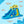 Banzai Inflatable Big Blast Splash Slide Lagoon Pool Outdoor Water Park (2 Pack)