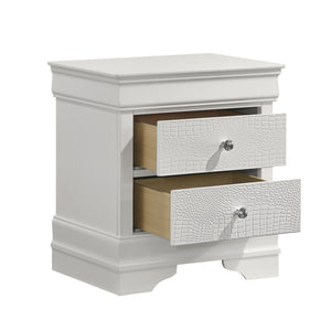 Blaze - 2 Drawer Modern Nightstand