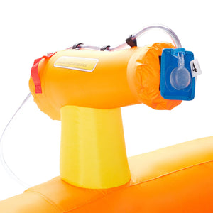 Banzai Pipeline Twist Kids Inflatable Outdoor Water Pool Aqua Park and Slides - TRAPSKI