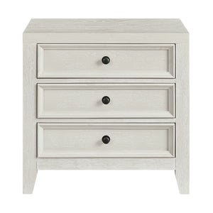 3 Drawer Nightstand With USB Charging Port