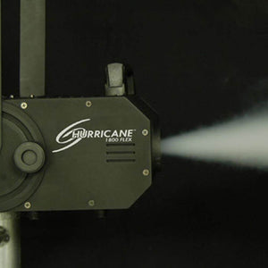 Chauvet H1800FLEX Hurricane Fog/Smoke Pro Machine + Fog Juice Fluid (1 Gallon)