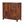 Solid Wood Aspen Cabinet, 2 Shelves, 4-Drawers