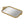 Ornate Gold Accent Tray with Mirrored Surface