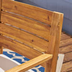 Outdoor Elegant Design Dining Chair (Set of 2)