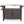 Keter Unity XL Outdoor Kitchen Rolling Bar Cart with Storage Cabinet, Brown
