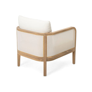 Outdoor Acacia Wood Patio Club Chair