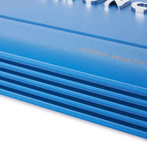 Crunch PowerDriveX 1000 Watt 4 Channel Exclusive Blue A/B Car Stereo Amplifier