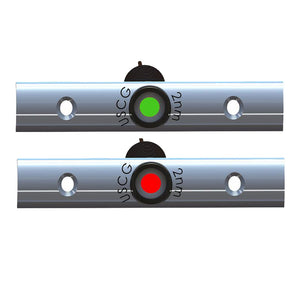 TACO Rub Rail Mounted LED Navigation Light Set - 4" w/Deutsch Plug Port  Starboard
