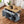 K&K 54inch Large Kitchen Island with Rubber Wood Drop Leaf