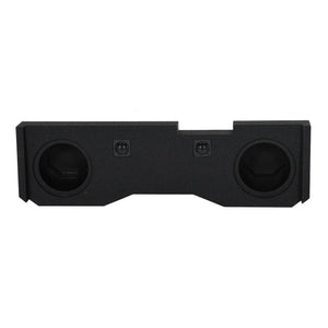 QPower Dual 10" Sub Box - Chevy Silverado Crew Cab & GMC Sierra Crew Cab 14-18