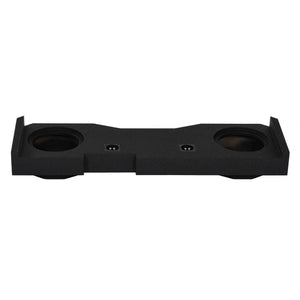 QPower Dual 10" Sub Box - Chevy Silverado Crew Cab & GMC Sierra Crew Cab 14-18