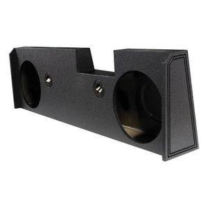 QPower Dual 12" Sub Box - Chevy Silverado Crew Cab & GMC Sierra Crew Cab 14-18
