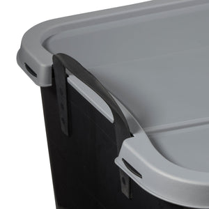 Life Story 55 Quart Stackable Storage Bin, Heavy Duty Lidded Container, 6 Pack